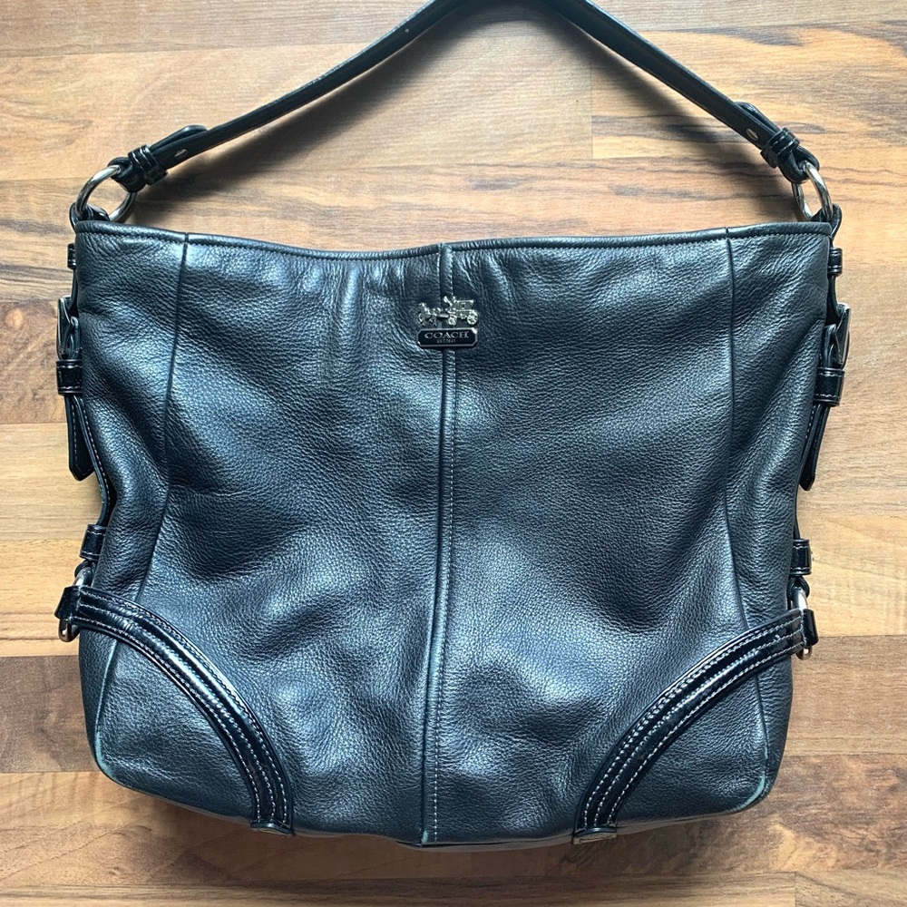 Coach Black Leather shoulder bag